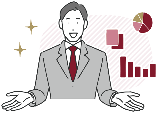 お客様の成長を全力でサポートいたします